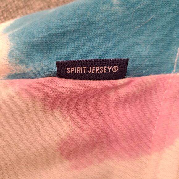 Walt Disney Tails Dog Spirit Jersey Shirt Pet Size XL Pink Blue White tye dye - Picture 4 of 6